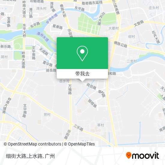 细街大路,上水路地图