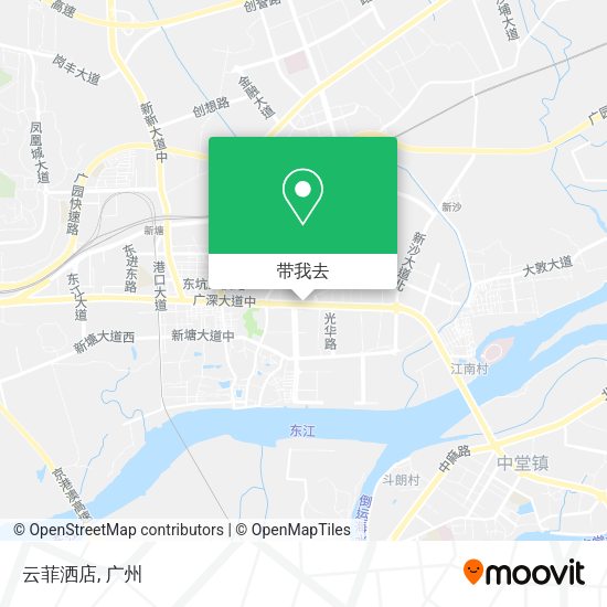 云菲洒店地图