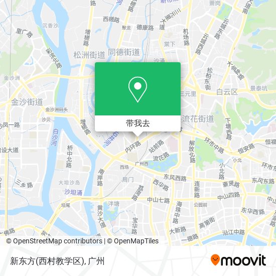 新东方(西村教学区)地图