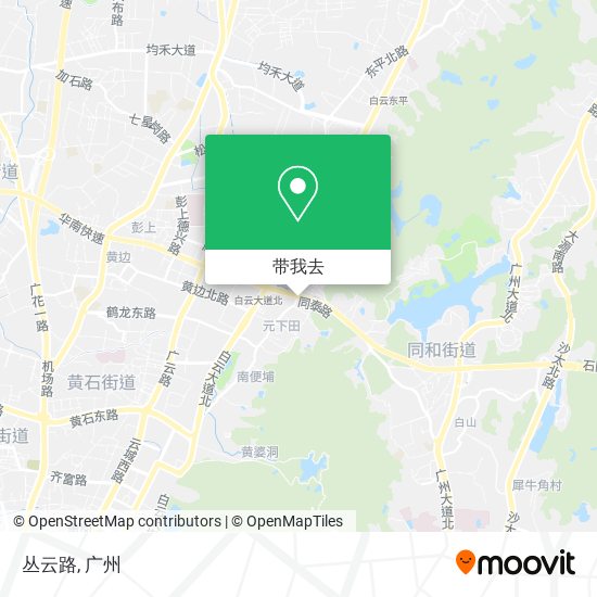 丛云路地图