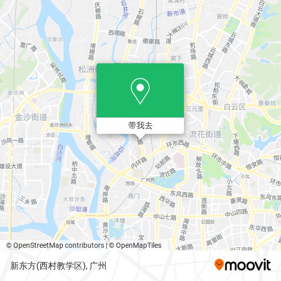 新东方(西村教学区)地图