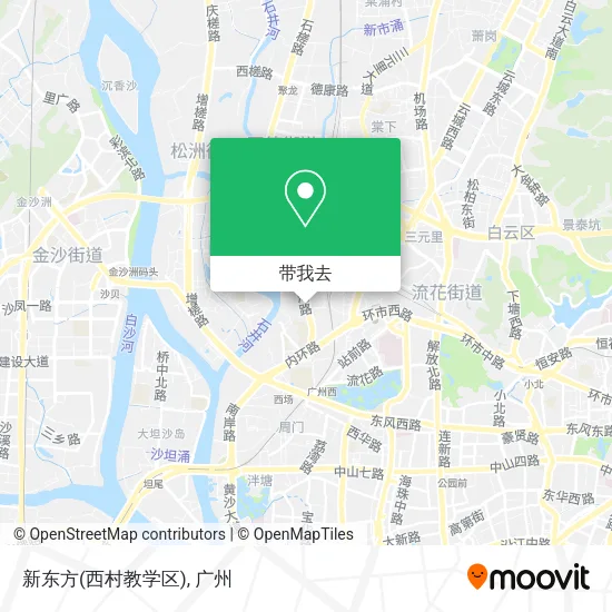 新东方(西村教学区)地图