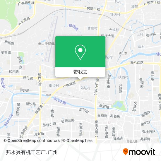邦永兴有机工艺厂地图
