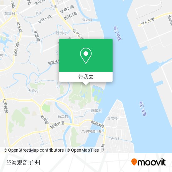 望海观音地图