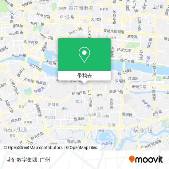 蓝们数字集团地图
