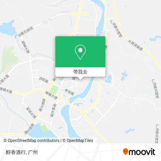 醇香酒行地图
