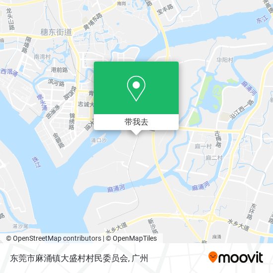 东莞市麻涌镇大盛村村民委员会地图
