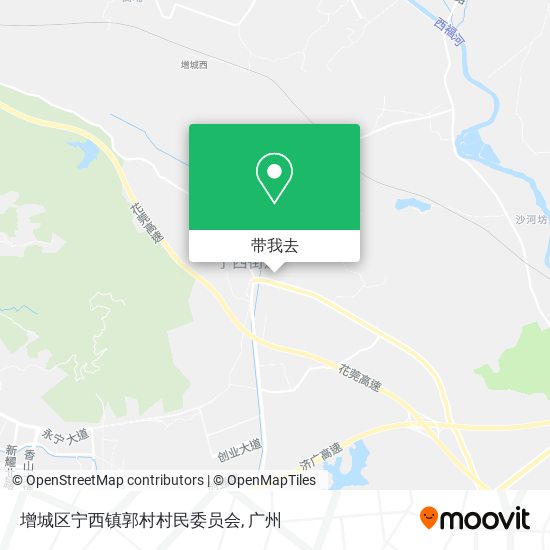 增城区宁西镇郭村村民委员会地图