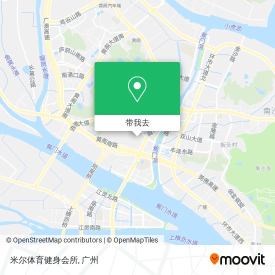 米尔体育健身会所地图