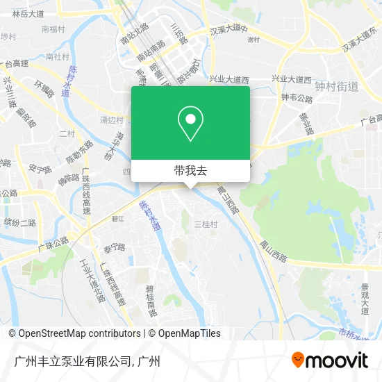 广州丰立泵业有限公司地图