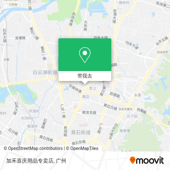 加禾喜庆用品专卖店地图