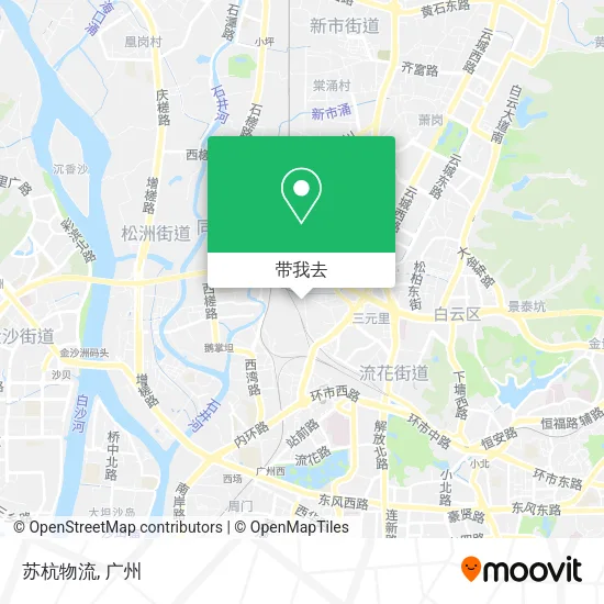 苏杭物流地图