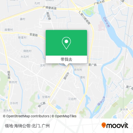 领地·海纳公馆-北门地图