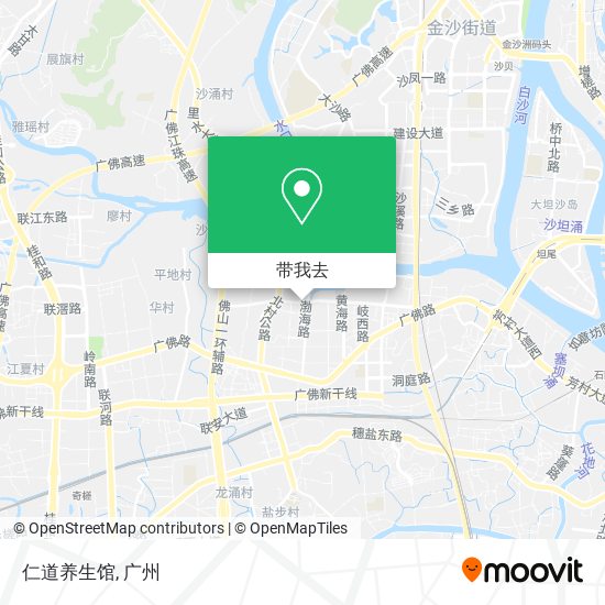 仁道养生馆地图