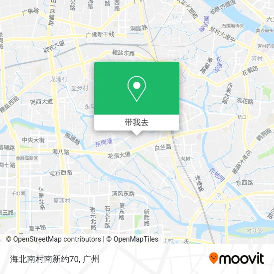 海北南村南新约70地图
