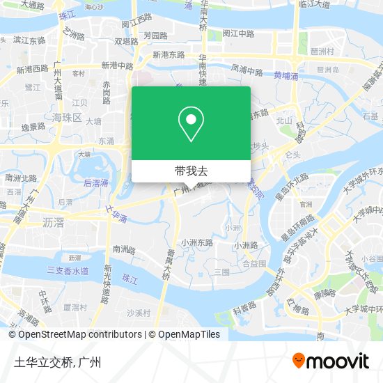 土华立交桥地图