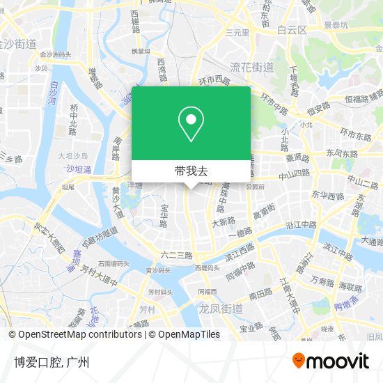 博爱口腔地图
