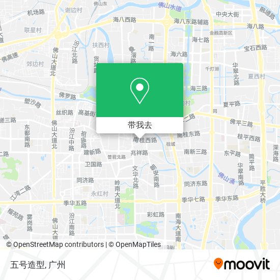 五号造型地图