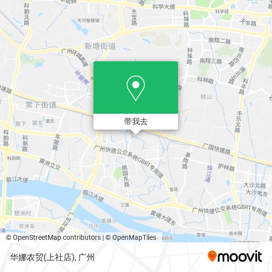 华娜农贸(上社店)地图