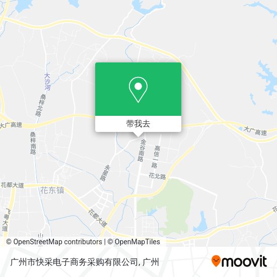 广州市快采电子商务采购有限公司地图