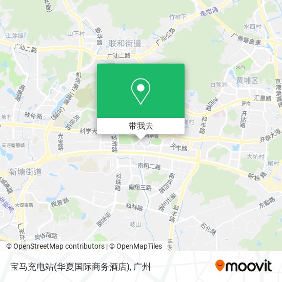 宝马充电站(华夏国际商务酒店)地图