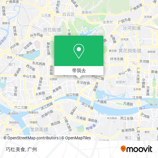 巧红美食地图