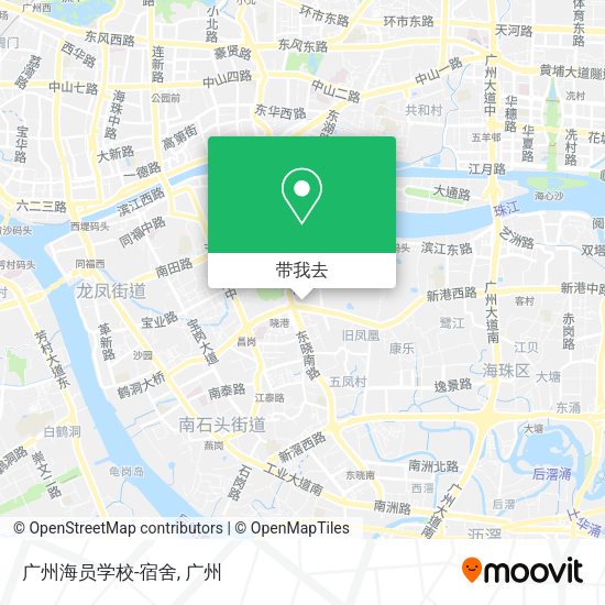 广州海员学校-宿舍地图