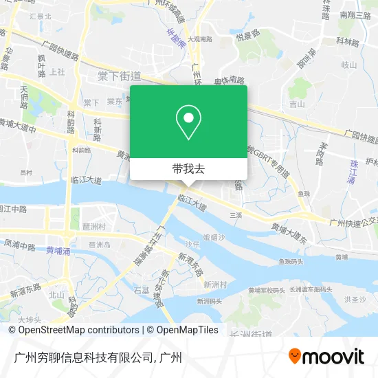 广州穷聊信息科技有限公司地图