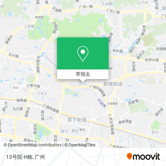 13号院-H栋地图