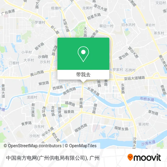 中国南方电网(广州供电局有限公司)地图