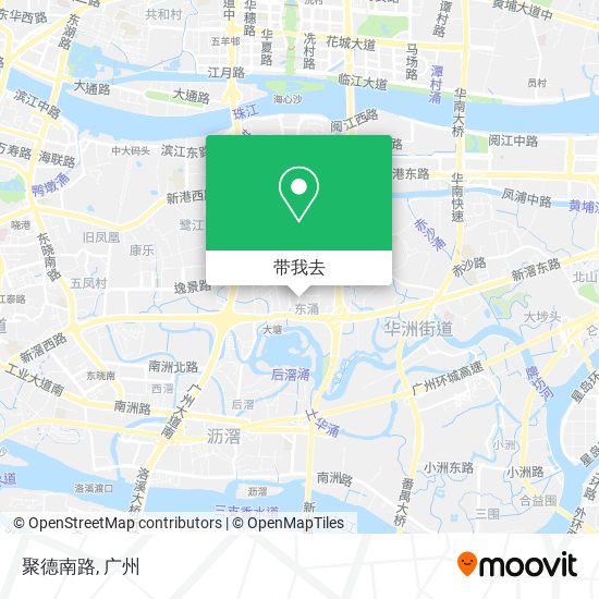 聚德南路地图