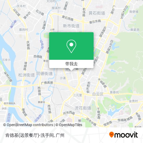 肯德基(远景餐厅)-洗手间地图
