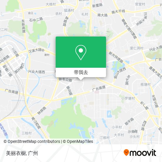 美丽衣橱地图