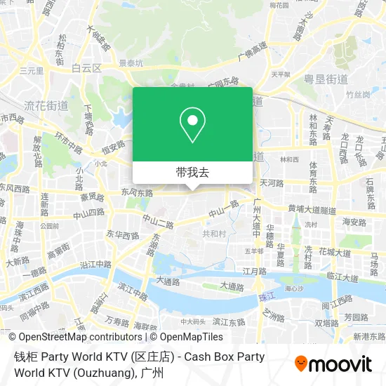 钱柜 Party World KTV (区庄店) - Cash Box Party World KTV (Ouzhuang)地图