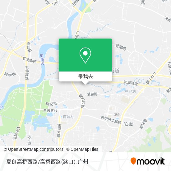 夏良高桥西路/高桥西路(路口)地图