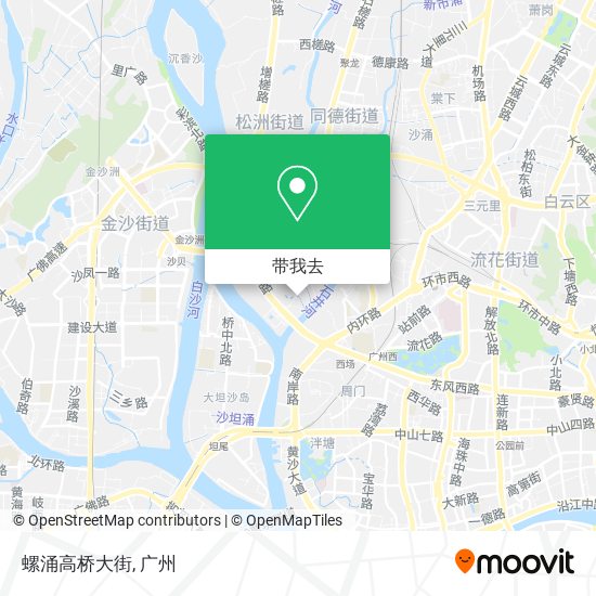 螺涌高桥大街地图