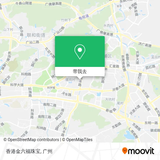 香港金六福珠宝地图