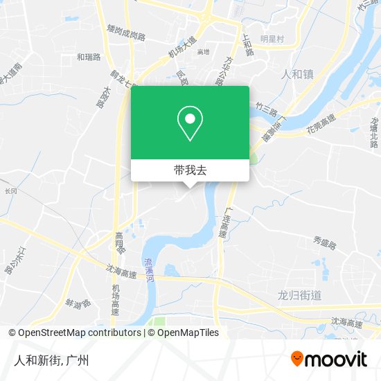人和新街地图