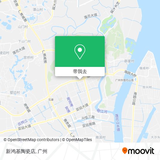 新鸿基陶瓷店地图
