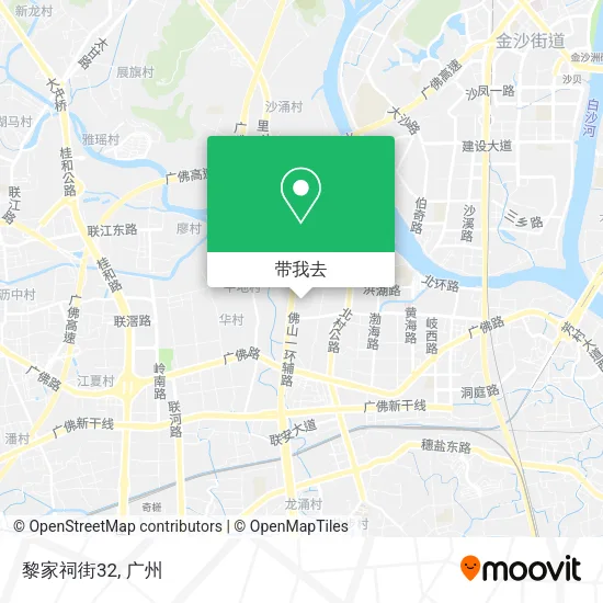 黎家祠街32地图