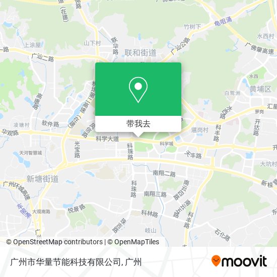广州市华量节能科技有限公司地图