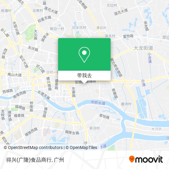 得兴(广隆)食品商行地图