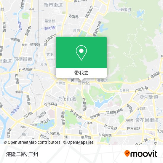 湛隆二路地图