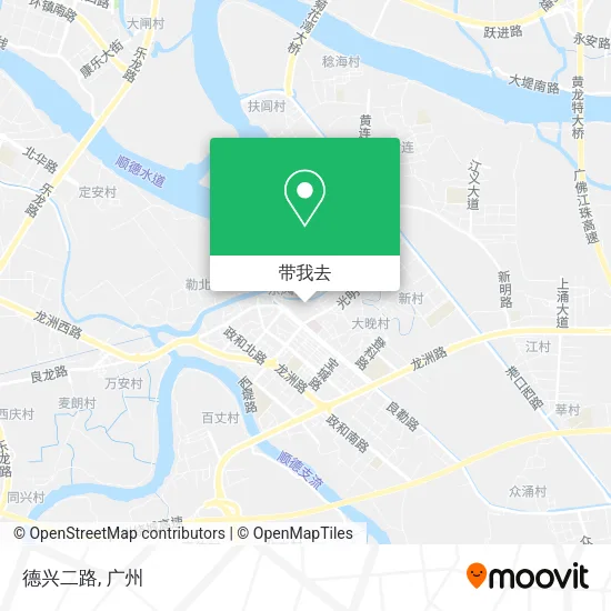 德兴二路地图
