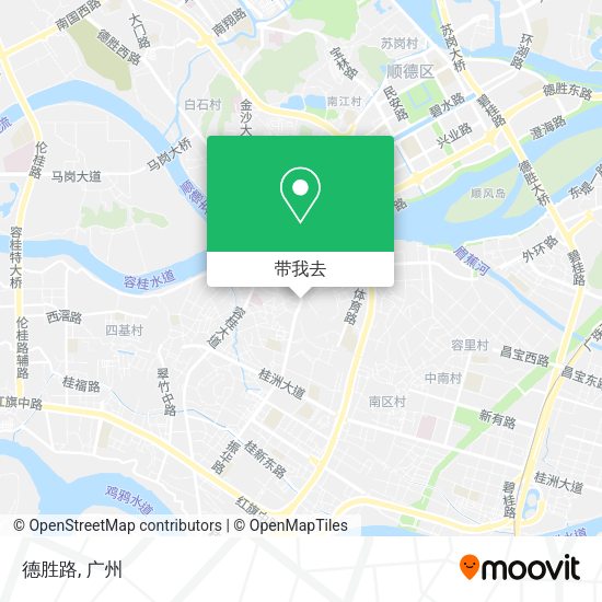 德胜路地图