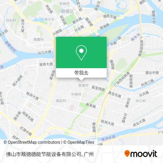 佛山市顺德德能节能设备有限公司地图