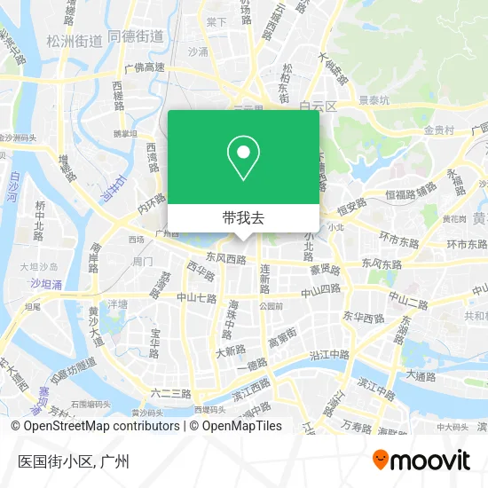 医国街小区地图