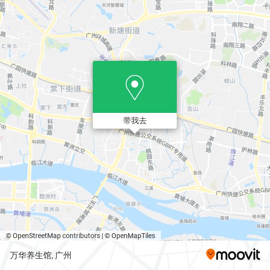 万华养生馆地图