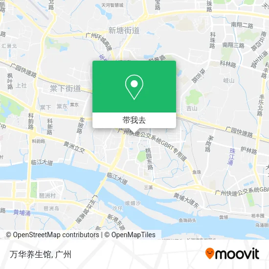 万华养生馆地图