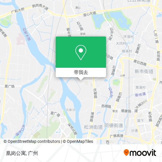 凰岗公寓地图